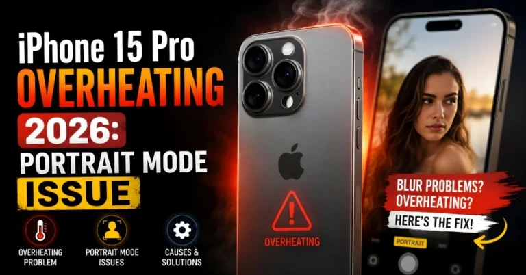 iPhone 15 Pro Overheating 2026: Portrait Mode Issue