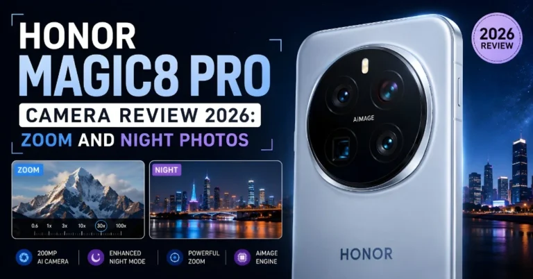 Honor Magic8 Pro Camera Review 2026: Zoom and Night Photos