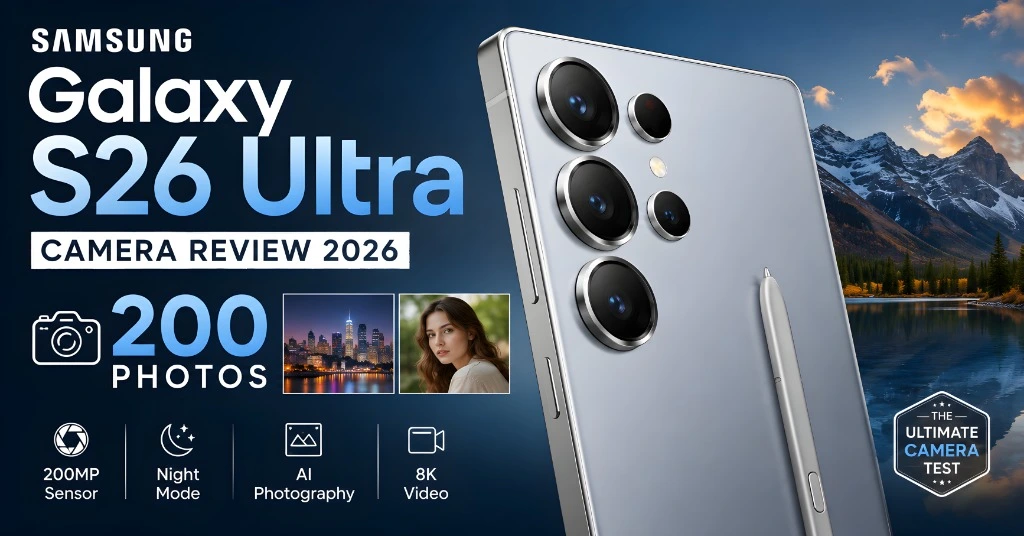 Samsung Galaxy S26 Ultra Camera Review 2026: 200 Photos