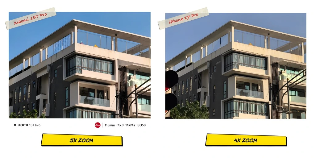 5x Telephoto Zoom: The Biggest Upgrade