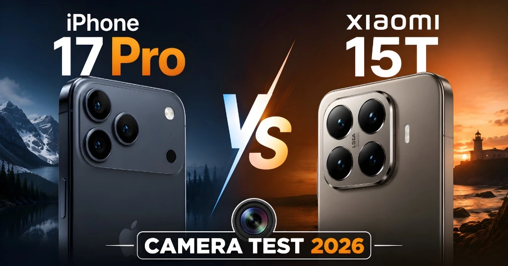 iPhone 17 Pro vs Xiaomi 15T Camera Test 2026