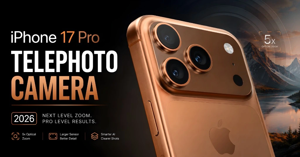 iPhone 17 Pro Telephoto Camera 2026