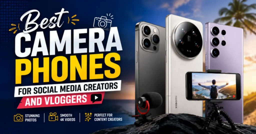 Best Camera Phones for Social Media Creators and Vloggers