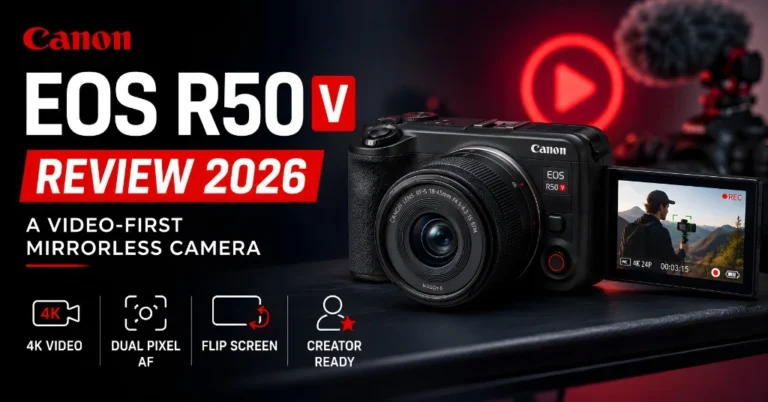Canon EOS R50 V Review 2026: A Video-First Mirrorless Camera