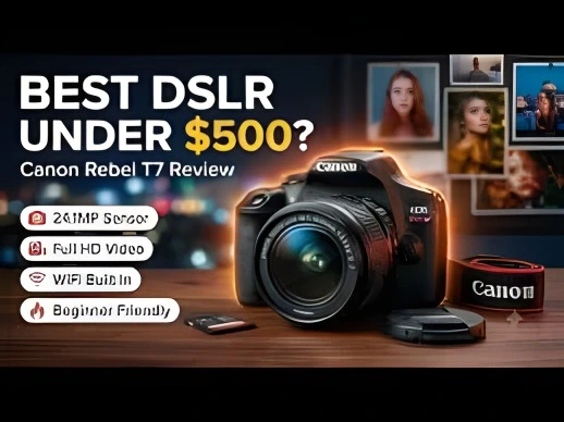 Canon EOS Rebel T7 — Best Budget DSLR Under $500